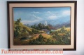 Cuadro Histórico Que Simboliza Al Pueblo Rural De Chiguará