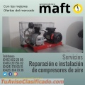 Instalación reparación de compresores de aire en Caracas