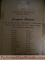 PLACA DE RECONOCIMIENTO A JOAQUIN RIVIERA DEL CONCURSO MISS VZLA 1983